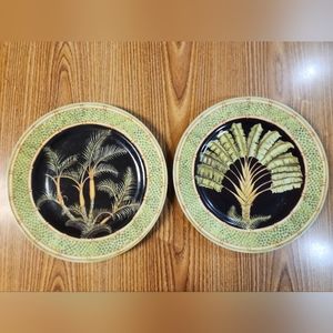 Jungle Safari Plates Siddhia Hutchinson Andrea by Sadek (both)